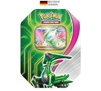 Pokémon - Gioco di carte collezionabili: Tin-Box Paradoxclash: foglia di ferro ex (1 carta promozionale olografica e 4 boosterpack)