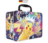 Pokémon - Gioco di carte collezionabili: valigetta da collezione (3 carte promozionali olografiche, 6 buste di espansione e altro)