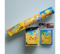 Pokemon Gioco di Carte Pikachu Gathering Set 3pz Tappetino Playmat Deck...