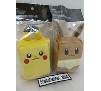 Pokemon Gioco di Carte Scarlatto e Viola Peluche Deck Case Pikachu & Eevee Se...