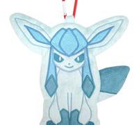 Pokemon Glaceon Peta-fuwa Soft Plush Pouch San-ei Japan Official
