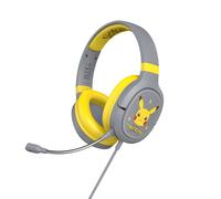 POKEMON GREY YELLOW PRO G1 GAMING HEADPHONES - Not Machine Specific