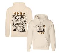Pokémon Hooded Sweater Eevee Evolutions Katakana Size L