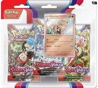 Pokemon TCG Scarlet & Violetto Basamento 3 Booster Confezione Blister Arcanine