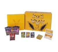 Pokémon Jolteon Collection Box, Chinese Edition, Official Booster Pack Set with Storage Accessories and Promo Cards