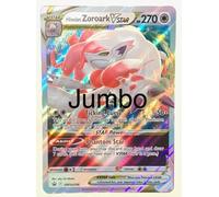 Pokemon **Jumbo** Card - Hisuian Zoroark Vstar - SWSH298 - Oversize- Vstar Collection Box Exclusive