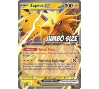 Pokemon - Jumbo Card - Zapdos ex SVP 049 - Pokemon 151 Black Star Promo - Holo Foil - Carta singola