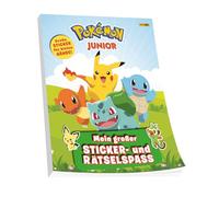 Pokémon Junior: Mein großer Sticker- und Rätselspaß: Activityblock mit Stickern - Große Sticker für kleine Hände!