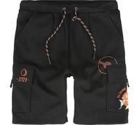 Pokémon Karpador - Hawaii Uomo Shorts Nero L 70% Cotone, 30% Poliestere Regular