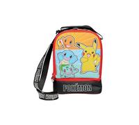 Pokemon Kids - Contenitore per il pranzo a doppio scomparto con tracolla