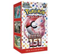 Pokemon KOR Scarlatto e Violetto 151 Booster Box 20 Buste Car2779