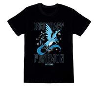Pokémon Legendary Articuno Unisex T-Shirt Nero L 100% Cotone Regular