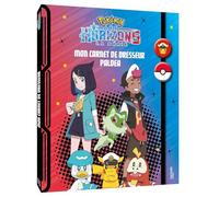 Pokemon - Les Horizons: Mon carnet de dresseur Paldea. Avec deux badges