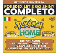Pokemon Let’s Go Pikachu Completo Shiny Living Dex Pokedex Pokémon HOME OT 6IV