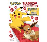 Pokémon - Libro da colorare per Bambini da 192 Pagine, Grande Libro da colorare per Ragazzi e Ragazze dai 3 ai 10 Anni, Libro Ufficiale con Pikachu e Personaggi Pokémon Preferiti
