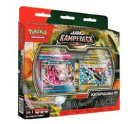 Pokémon Liga Catapuldra ex (DE), mazzo da 60 carte con accessori, pronto per giocare e torneo + protezione per la spedizione Heartforcards®