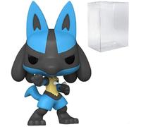 Pokemon - Lucario Pop! Vinyl Figure (Bundled with Compatible Pop Box Protector Case)