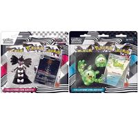 Pokemon Luce Nera e Fuoco Bianco (IT) 2 Blister Collezione con Adesivi