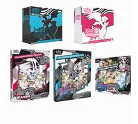 POKEMON LUCE NERO FUOCO BIANCO: 2 SET ALLENATORE + 2 RACCOGLITORI + POSTER
