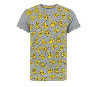 Pokemon - Maglietta a manica corta con Pikachu - Bambino (NS303)