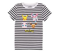 Pokemon Maglietta A Strisce Ragazze (NS6778)