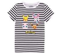 Pokemon Maglietta A Strisce Ragazze (NS6778)