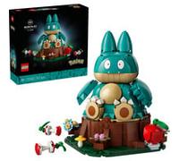 LEGO Pokémon Munchlax - Action Figure da Costruire per Adulti - Kit di Modellismo con Arti e Testa Snodabili - Decorazione Stanza da Gaming Fai da Te - Idea Regalo per Gamer da Collezione - 72150