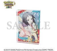 Pokemon Masters EX foto commemorativa mini blocco acrilico display Giappone