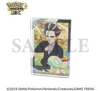 Pokemon Masters EX foto commemorativa mini blocco acrilico display Giappone