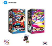 Pokemon Mega Brave + Mega Symphonia M1L M1S Booster Box SEALED Korean