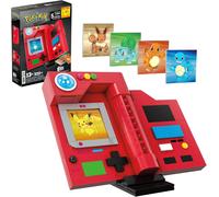 POKEMON Mega Construx KANTO REGION POKEDEX Playset 5 CARTE 322 Pezzi HYM37