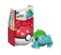 Pokemon Mega Construx Poke Ball Set Costruzioni 30 Pezzi Bulbasaur