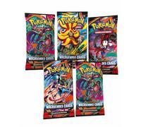 Pokemon Mega Development - 5 buste di espansione del caos in crescita, in lingua tedesca e in confezione originale e soldatori BB-Toy-Trades