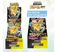 Pokemon MEGA Dream ex M2a Booster High Class Pack Box giapponese senza restri...