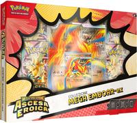 POKEMON MEGA EMBOAR EX Box Collezione Gioco Carte ITALIANO Serie ASCESA EROICA