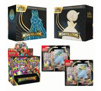 Pokemon Mega Evoluzione 2 Set Allenatori+1 Display+2 Blister - ITA - Prev. 26/09