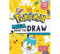 Pokémon: Mega How to Draw: Brand new for 2025, an official drawing adventure! Perfect for arty kids who are fans of the game and TV series