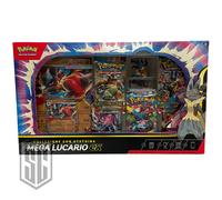 Pokemon Mega Lucario Ex Collezione Con Statuina 2025