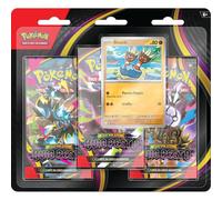 Pokémon: confezione da tre buste dell’espansione Megaevoluzione - Buio Pesto del GCC Pokémon (1 carta promozionale olografica e 3 buste di espansione), Edizione in Italiano