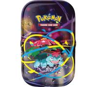 Pokemon Mini Lattina Carte Collezionabili Mega Evolution, 2 Espansioni, Destined Rivals Exclusive Pack & Art Card