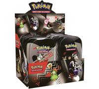 Pokemon Mini Tin Luce Nera e Fuoco Bianco Display 8 Pz. Sigillato