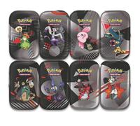 Pokemon Mini Tin Unima TCG Scarlet & Violet: Black Bolt & White Flare Scelta cas