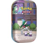 Pokémon: miniscatola da collezione Luminopoli (Gallade e Goomy) del GCC Pokémon (2 buste di espansione, 1 carta con l’illustrazione Pokémon della miniscatola e 1 foglio di adesivi), Ed. Italiano