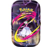 Pokémon: miniscatola da collezione Megaeroi (Mega Gardevoir) del GCC Pokémon (un foglio di adesivi, una carta con l’illustrazione della miniscatola e due buste di espansione)