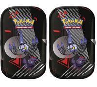 Pokémon: miniscatola da collezione Unima (Chandelure e Zorua) del GCC Pokémon (due buste di espansione e una carta adesiva) (Confezione da 2)