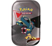 Pokémon: miniscatola da collezione Unima (Eelektross e Galvantula) del GCC Pokémon (due buste di espansione e una carta adesiva)