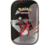 Pokémon: miniscatola da collezione Unima (Krookodile ed Excadrill) del GCC Pokémon (due buste di espansione e una carta adesiva)