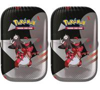 Pokémon: miniscatola da collezione Unima (Krookodile ed Excadrill) del GCC Pokémon (due buste di espansione e una carta adesiva) (Confezione da 2)