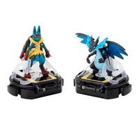 Pokemon Moncolle Battleze Mega Lucario Vs Charizard X Figura Giappone Ufficiale