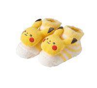 Pokemon Monpoké Pikachu Pile Calzini Neonato 2.7-3.5" con Peluche Fuzzy...